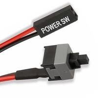 Cabo Botão Power Sw Reset On Off Interruptor Para Ligar Gabinete Pc Atx,preto E Vermelho