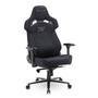 Cadeira Gamer E Escritório Xt Racer Ergonomics Robust Em Tecido Até 180kg,Preta