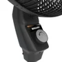 Ventilador Mallory Coluna Éolo, 40cm, 126W, 6 Pás, 3 Velocidades, 127V, Preto E Grafite - B9440170