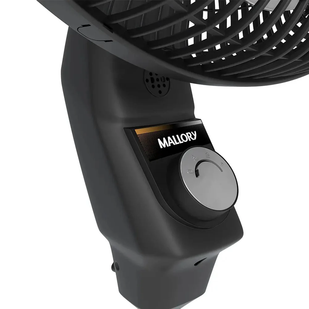 Ventilador Mallory Coluna Éolo, 40cm, 126W, 6 Pás, 3 Velocidades, 127V, Preto E Grafite - B9440170 Ventilador Mallory Coluna Éolo, 40cm, 126W, 6 Pás, 3 Velocidades, 127V, Preto E Grafite - B9440170