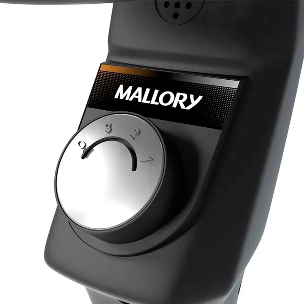 Ventilador Mallory Coluna Éolo, 40cm, 126W, 6 Pás, 3 Velocidades, 127V, Preto E Grafite - B9440170 Ventilador Mallory Coluna Éolo, 40cm, 126W, 6 Pás, 3 Velocidades, 127V, Preto E Grafite - B9440170