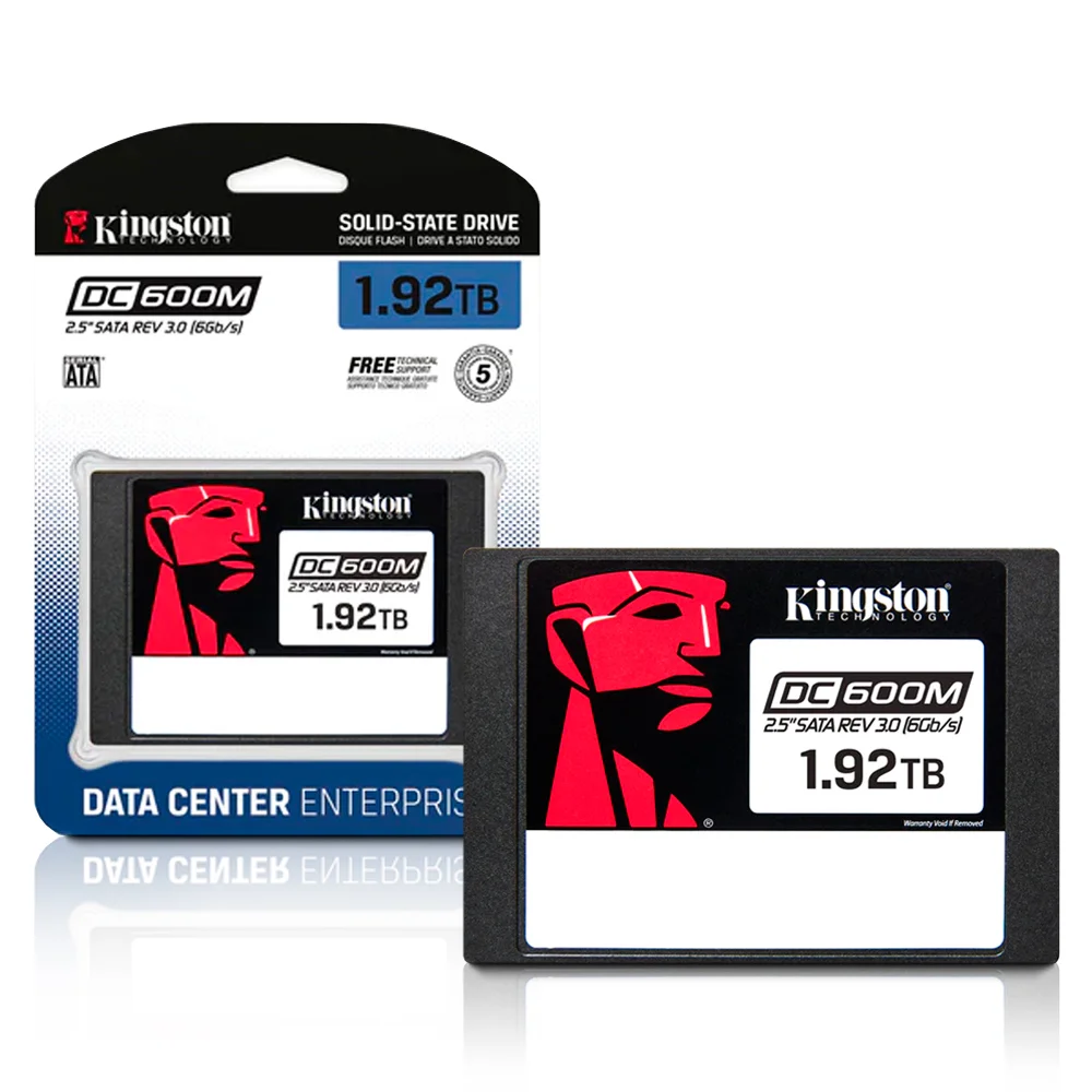 SSD Servidor Kingston 1920GB Dc600m KaBuM
