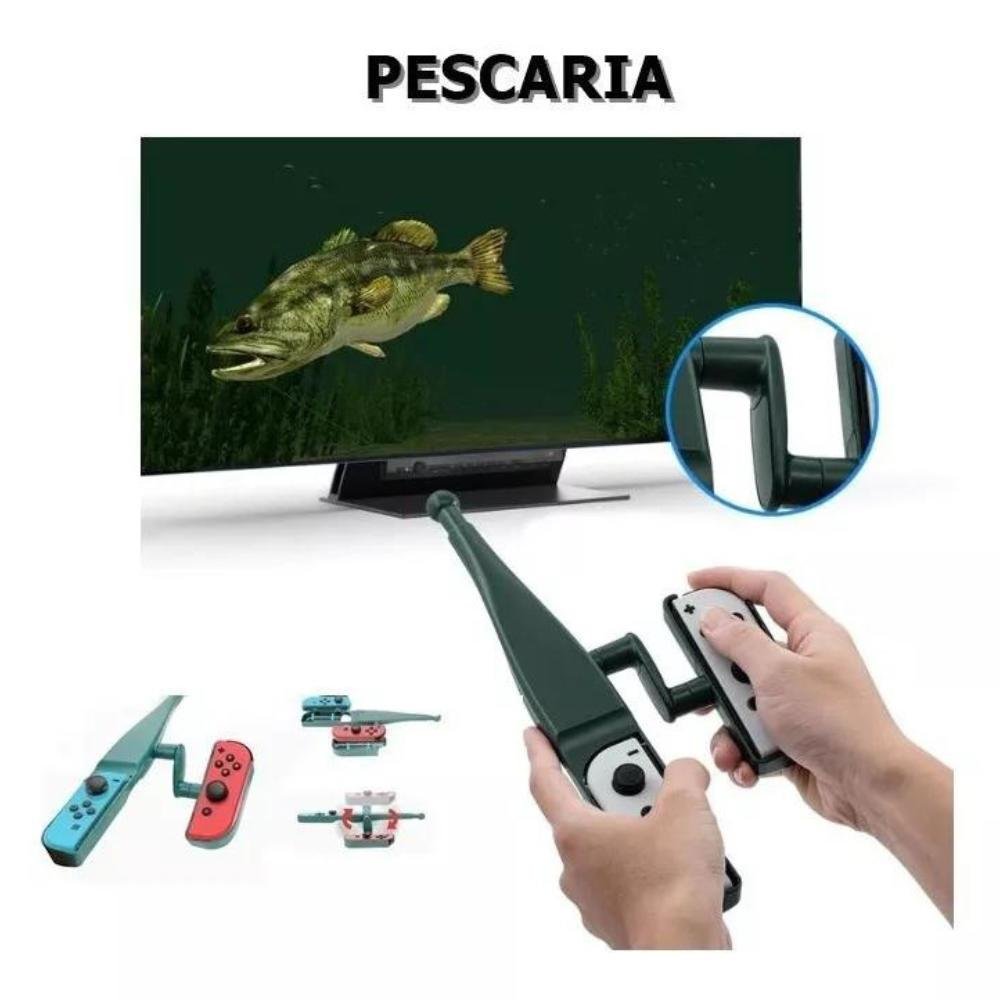 Super Kit 18 Em 1 Diversos, Acessórios Esporte Para Nintendo Switch