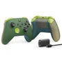 Controle Sem Fio, Compatível com Xbox Series X/S, One, Xbox Remix, Verde Premium, Bateria Recarregável, Windows 10