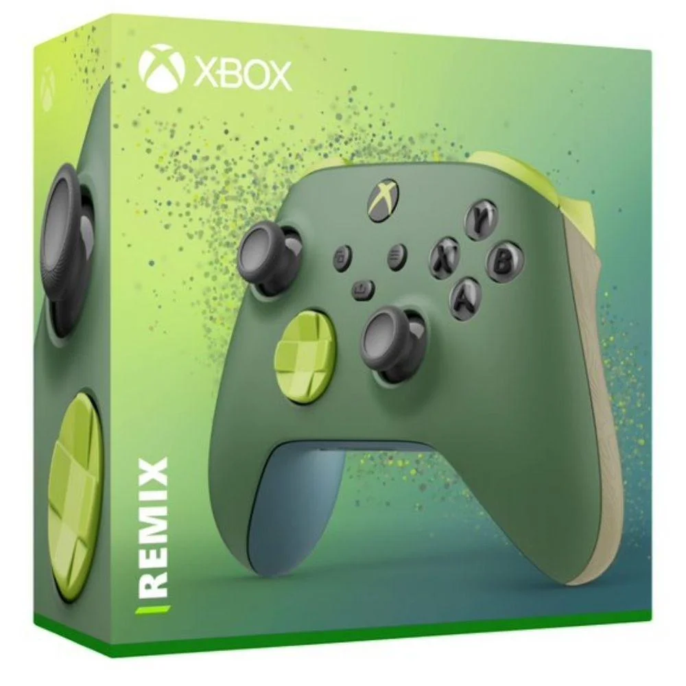 Controle Sem Fio, Compatível com Xbox Series X/S, One, Xbox Remix, Verde Premium, Bateria Recarregável, Windows 10 Controle Sem Fio, Compatível com Xbox Series X/S, One, Xbox Remix, Verde Premium, Bateria Recarregável, Windows 10