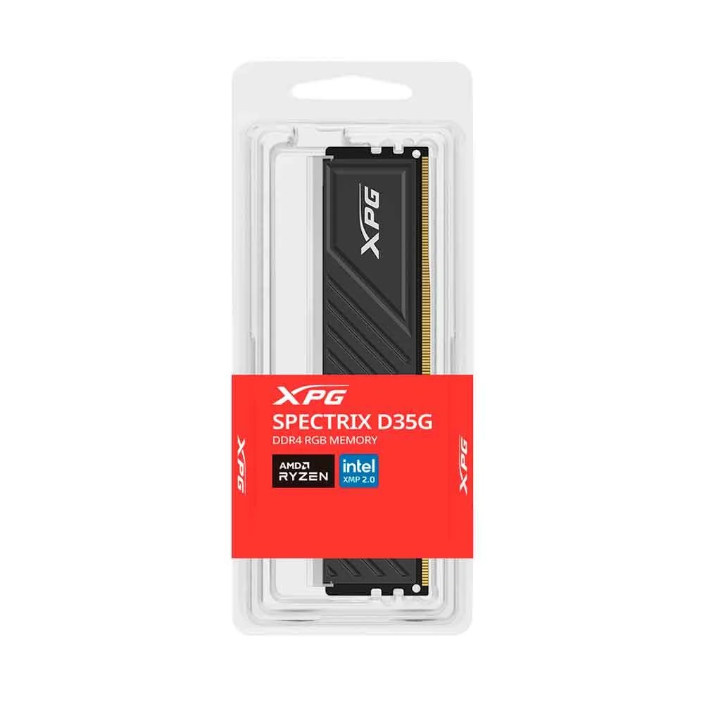 Memória Xpg Spectrix D35g RGB, 32GB, 1x32GB, 3200mhz, DDR4, Preto