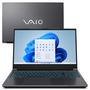 Notebook Vaio Fh15, Intel Core I7, 16GB, Geforce RTX 3050, SSD 1TB, Tela 15.6 Full HD, Windows 11 Home, Cinza Escuro