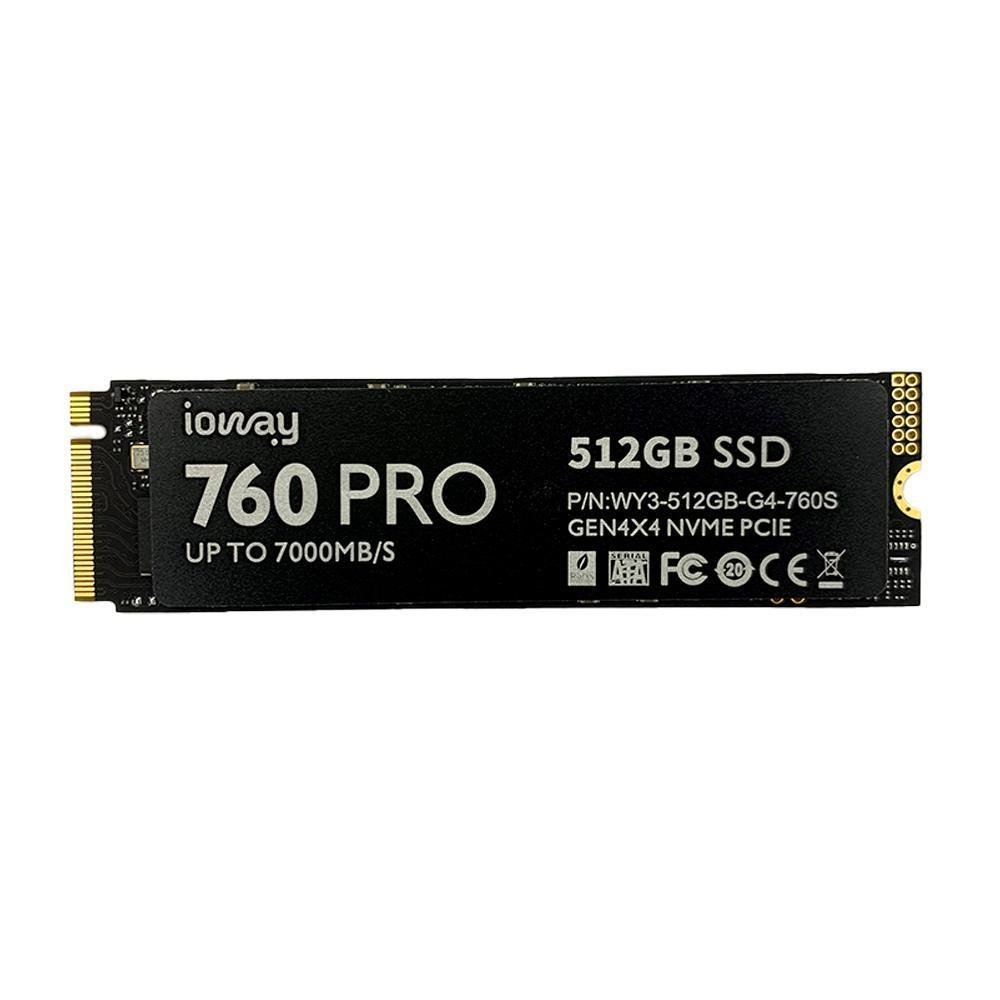 SSD Ioway Pro 512GB M2 Nvme Pcie Gen4 7000mbs