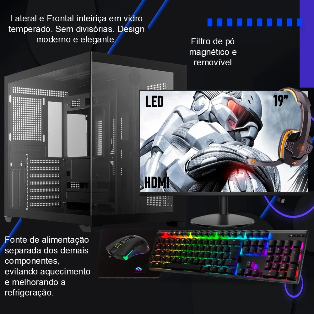 PC Gamer Completo Advancedtech KaBuM