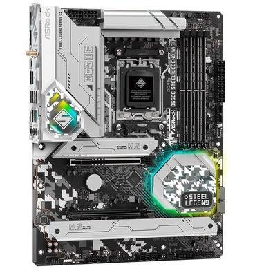 Placa Me Asrock B650e Steel Legend WIFI AMD KaBuM