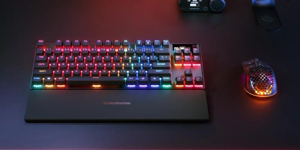 Teclado Gamer Steelseries Apex Pro Tkl 2023 KaBuM
