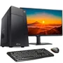 Computador Completo Tob, Intel Core I7, Com SSD 240GB, Memória 4GB, Windows 10 Pro Trial + Teclado E Mouse +monitor 19 Polegadas