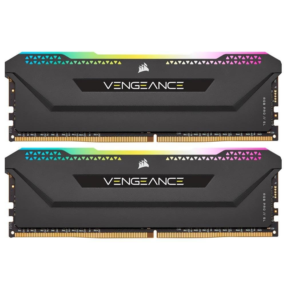Memória Corsair Vengeance RGB PRO SL 32GB KaBuM