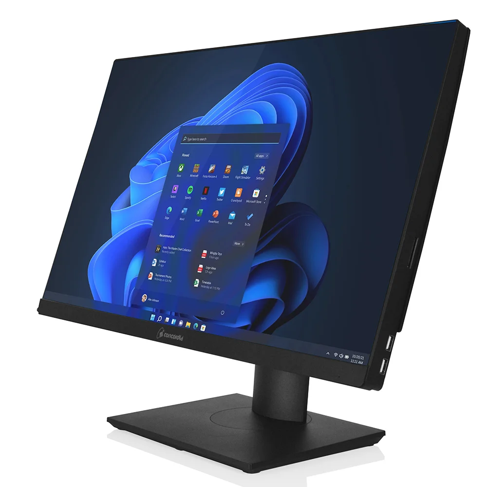 Computador All In One Concórdia, Core I7 12700, 8GB, DDR4, SSD 480GB, 23.8 Polegadas, FULL HD, Webcam, WIFI, FreeDos em Campinas