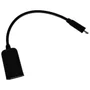 Cabo Adaptador Compatível Com V8 Micro USB, USB Fêmea Otg