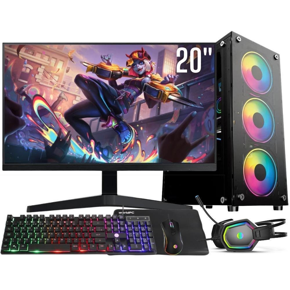 PC Gamer Completo Intel Core I5 8GB RAM KaBuM