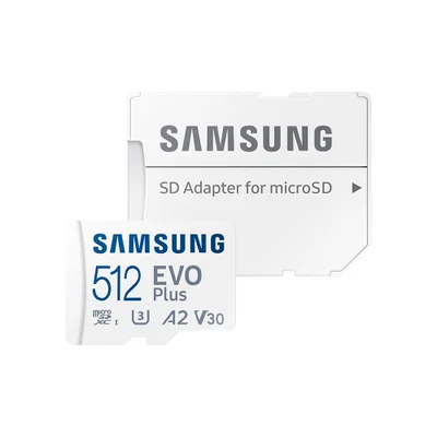 Carto Memória Samsung Evo Plus 512GB Micro Sd