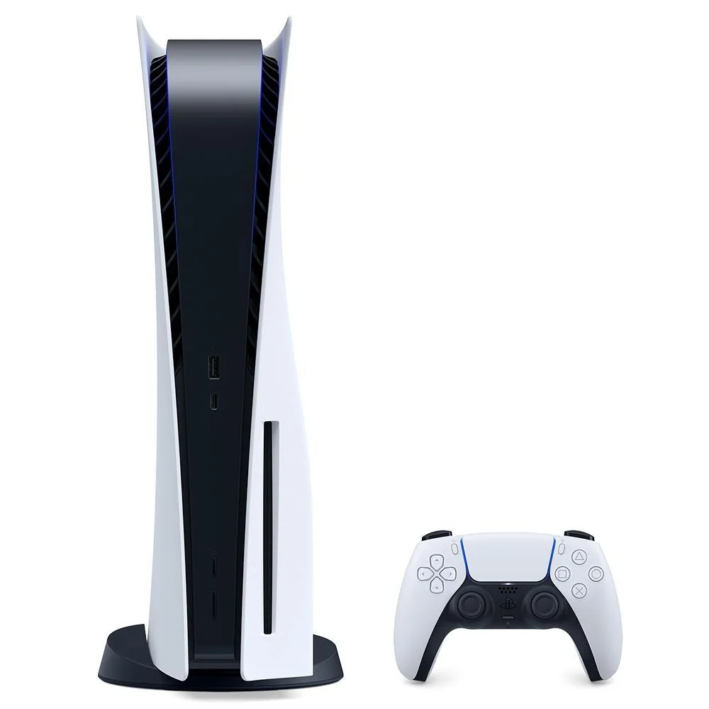 Console Playstation 5 Sony, SSD 825GB, Controle Sem Fio, Dualsense, Com Mídia Física, Branco - 1215a