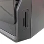 Gabinete Primetek Vogue, Mini Tower, Micro ATX, Sem Fonte, Preto - Vg25m