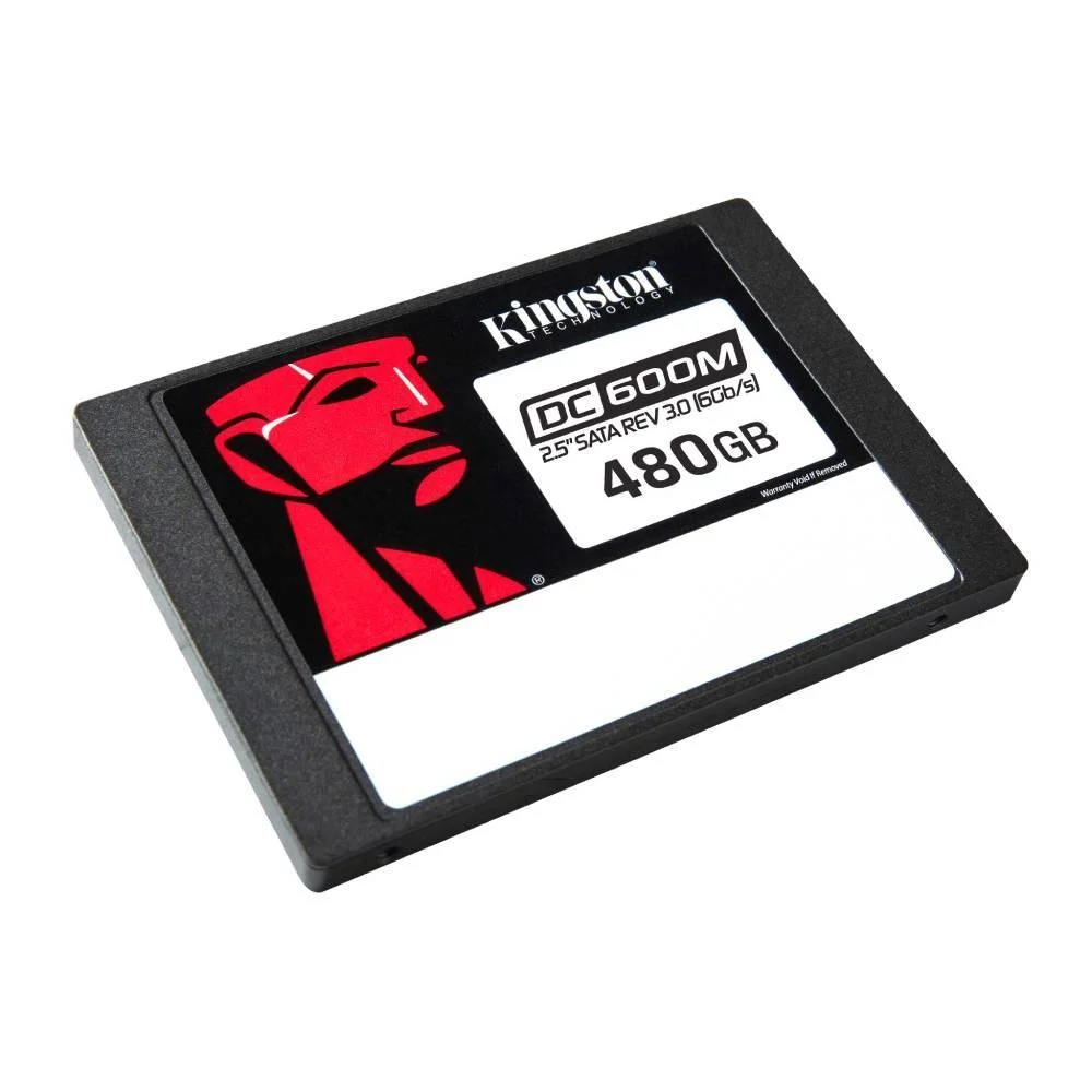 SSD Kingston 480GB Dc600m, Para Data Center, 2.5p, SATA III 6GB/s - Sedc600m/480g