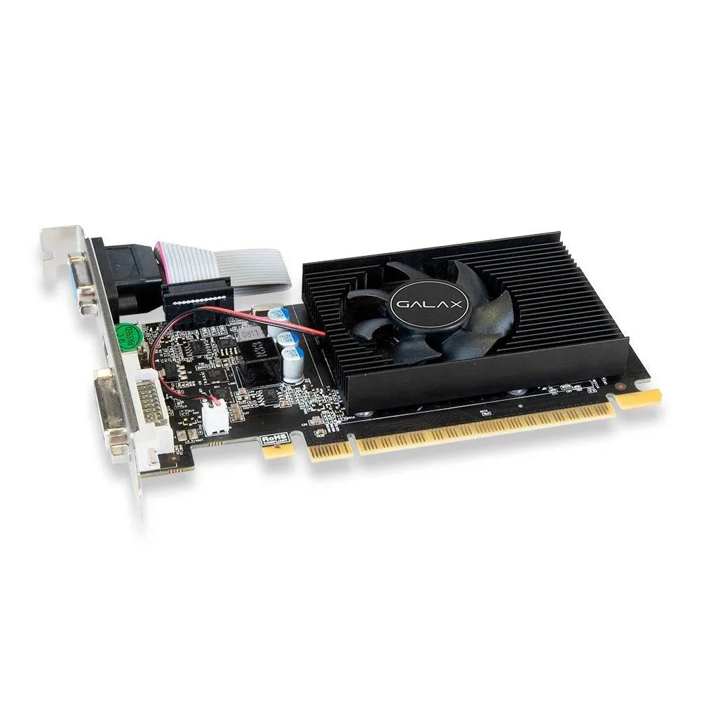 Placa De Vídeo Galax Geforce Gt 730, 4GB, DDR3, 128bits - 73gqf8hx00hd