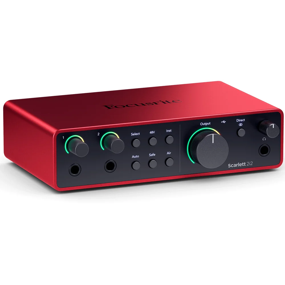 Focusrite Scarlett 2i2 Gen1 インターフェース Interface de Áudio Focusrite Scarlett 2i2 KaBuM