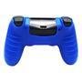 Capa Capinha Case Skin Para Controle De Ps4 Playstation 4 Cor: Azul