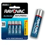 04 Pilhas Rayovac Aaa, Palito 3a, Alcalina - 1 Cartela