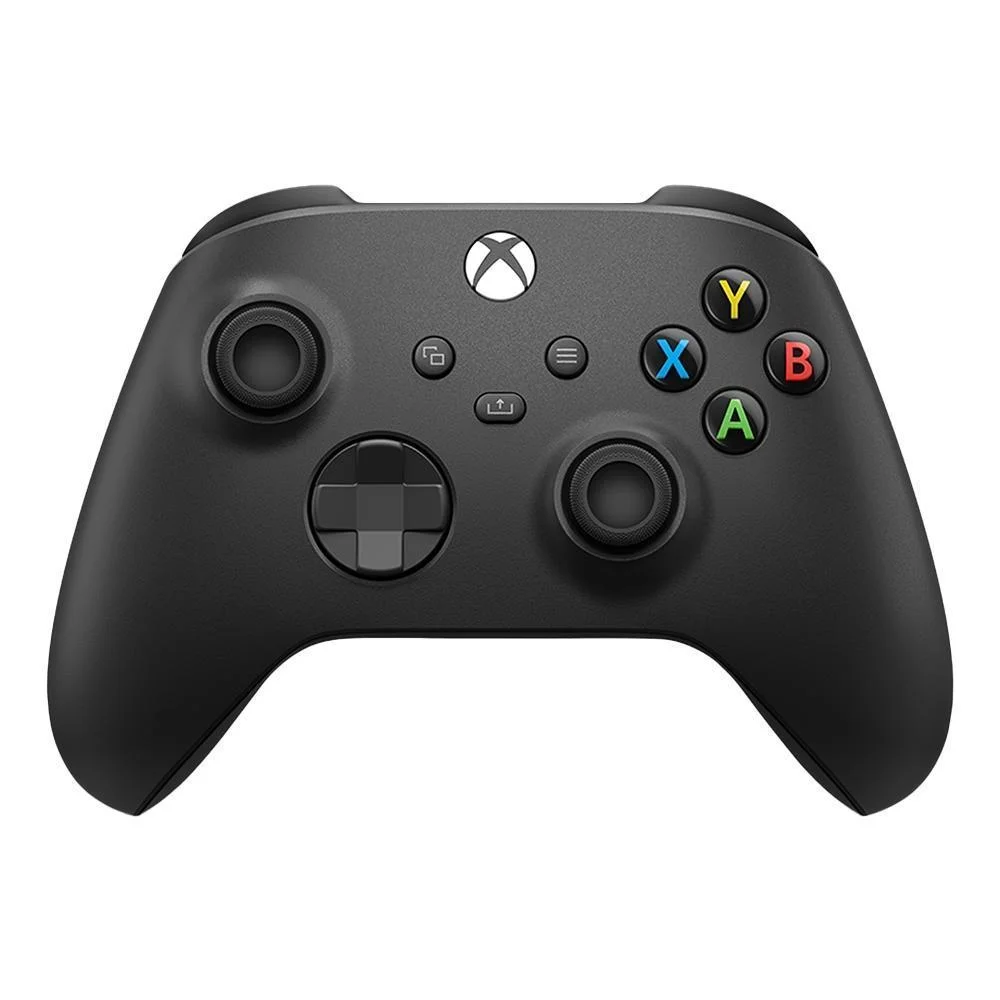 Controle Microsoft Xbox Carbon Black, Sem Fio, Para Xbox Series X E S Controle Microsoft Xbox Carbon Black, Sem Fio, Para Xbox Series X E S