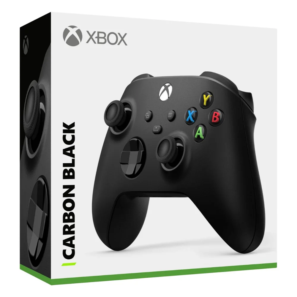 Controle Microsoft Xbox Carbon Black, Sem Fio, Para Xbox Series X E S Controle Microsoft Xbox Carbon Black, Sem Fio, Para Xbox Series X E S
