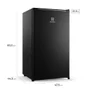 Frigobar Electrolux 90l Efficient, Com Controle De Temperatura, Preto, 220v