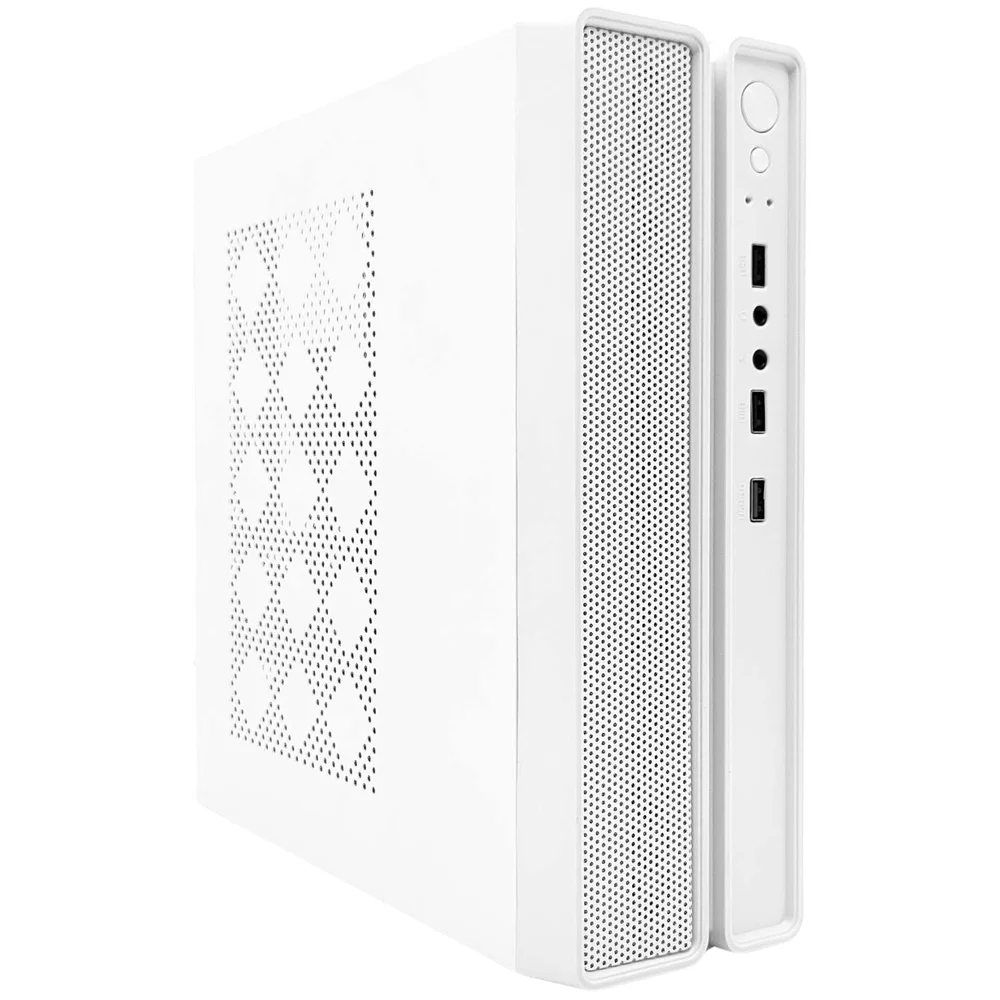 Gabinete Slim Bluecase, Branco, Bg-2002w, Com Fonte, 200w