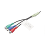 Cabo Mxt, P2 Para 3 Jack RCA, 16.5cm