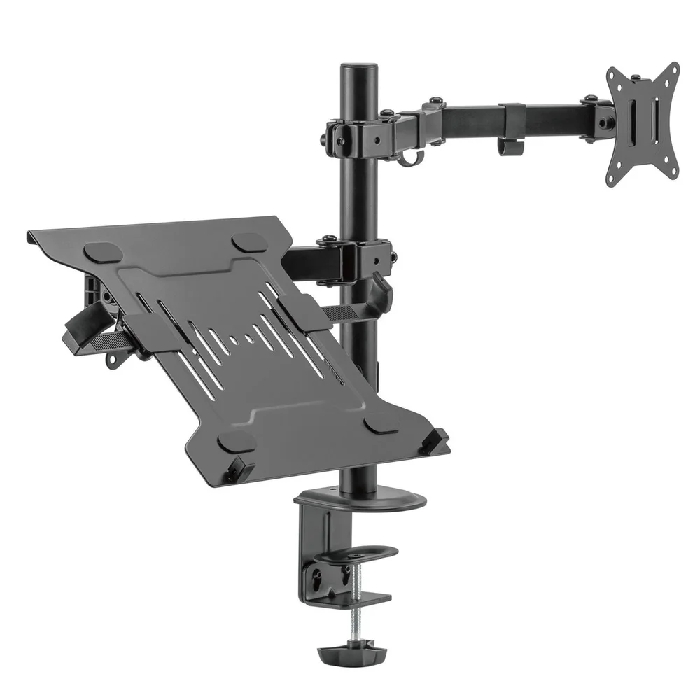 Suporte Articulado Fortrek Fk485s, Para Monitor E Notebook