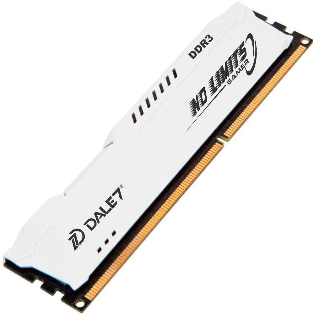 Memória Gamer Dale7 No Limits, 8GB, 1333Mhz, DDR3, Desktop, Branco Memória Gamer Dale7 No Limits, 8GB, 1333Mhz, DDR3, Desktop, Branco
