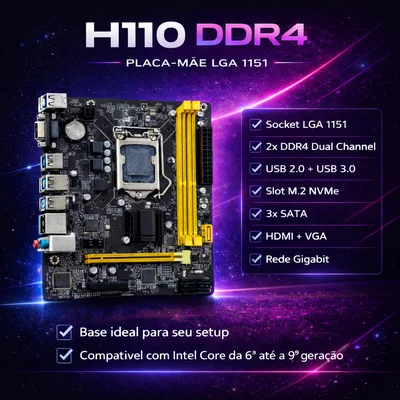 Computador Intel I3 8 Geracao 16GB DDR4 KaBuM