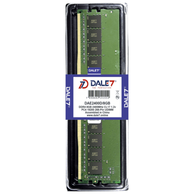 Memória Dale7 8GB 2400 Mhz DDR4 Desktop KaBuM