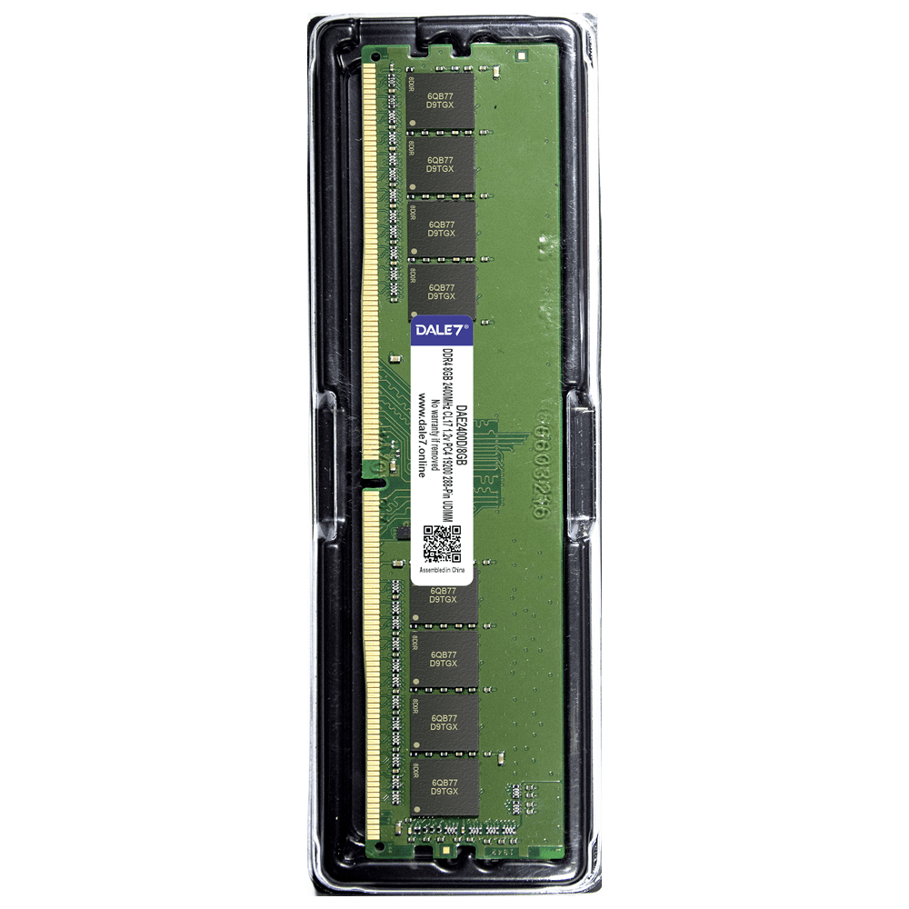 Memória Dale7, 8GB, 2400Mhz, DDR4, Desktop, 1.2v