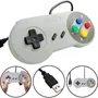 Controle Usb Super S Nes Ponto Do Nerd, Para Computador, Mac, Emulador