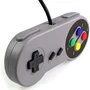 Controle Usb Super S Nes Ponto Do Nerd, Para Computador, Mac, Emulador