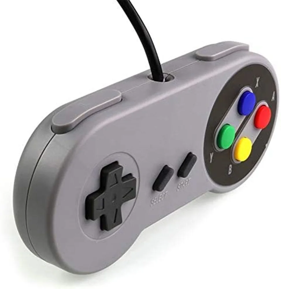 Controle Usb Super S Nes Ponto Do Nerd, Para Computador, Mac, Emulador Controle Usb Super S Nes Ponto Do Nerd, Para Computador, Mac, Emulador