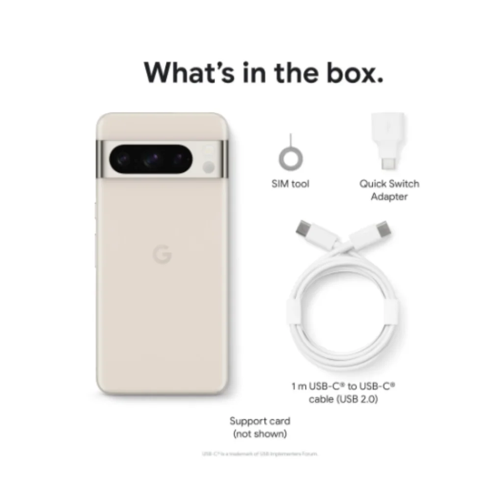 Smartphone Google Pixel 8 Pro Porcelain 5G KaBuM