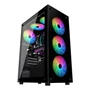 Gabinete Gamer Microdigi Md-535, Mid-Tower, Frontal e Lateral De Vidro, Preto
