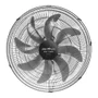 Ventilador De Parede Britânia Bvt675 Max Force 60cm | 8 Pás, 3 Velocidades, Preto
