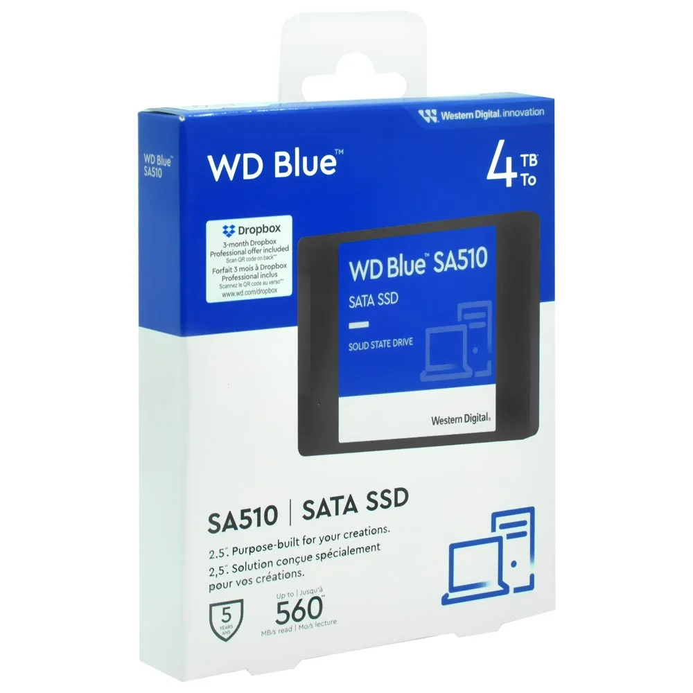 WD SSD 4TB 2.5インチ 正常 SSD Sata 3 Western Digital 4TB 25 KaBuM