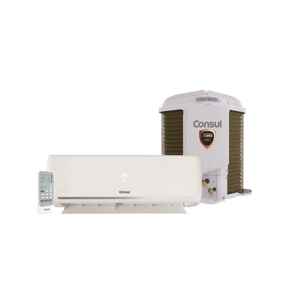 Ar Condicionado Split Hi Wall Consul Dual Inverter 12000 Btu/h Frio Cbk12ebbna – 220 Volts Ar Condicionado Split Hi Wall Consul Dual Inverter 12000 Btu/h Frio Cbk12ebbna – 220 Volts