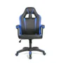 Cadeira Gamer Fortt Lípsia, Até 120KG, Reclinável, Preto e Azul - Cgf002-a