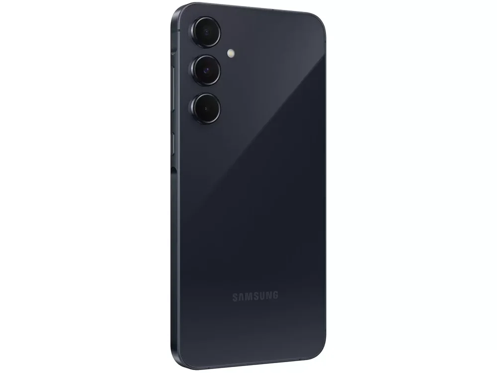 Smartphone Samsung Galaxy A55, 5G, 128GB, 8GB RAM, Câmera Tripla 50MP + Selfie 32MP, Tela 6.6", Azul Escuro