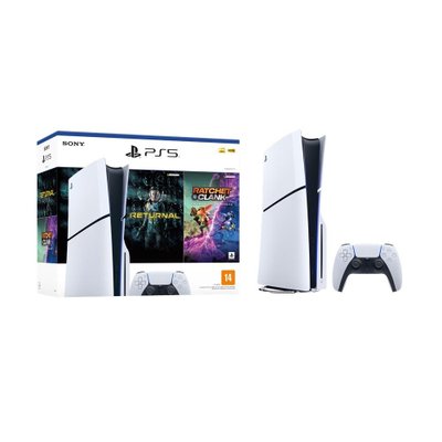PS5 Slim com 2 Jogos