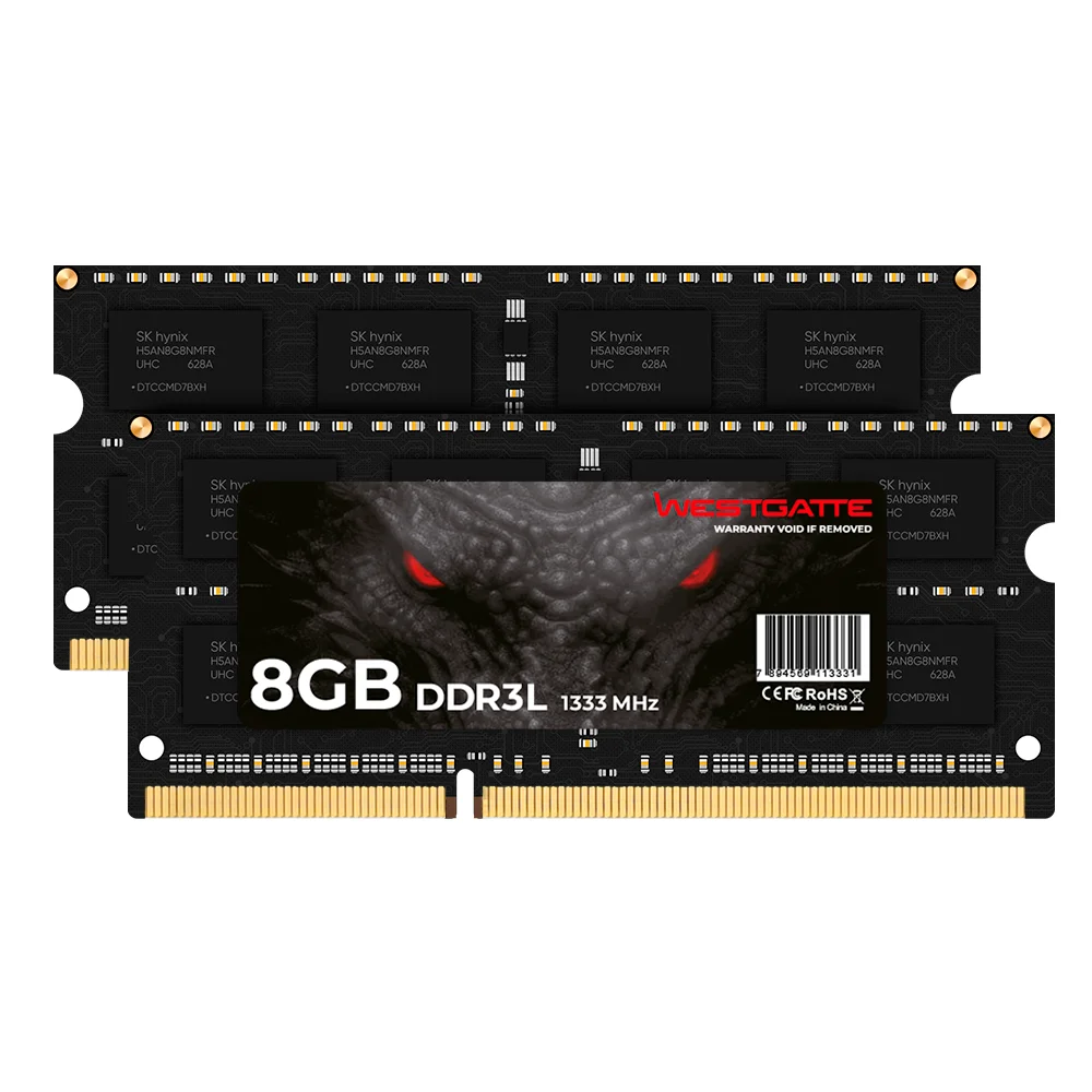 Memoria Ram Notebook Westgatte, 8GB, 1333Mhz, DDR3